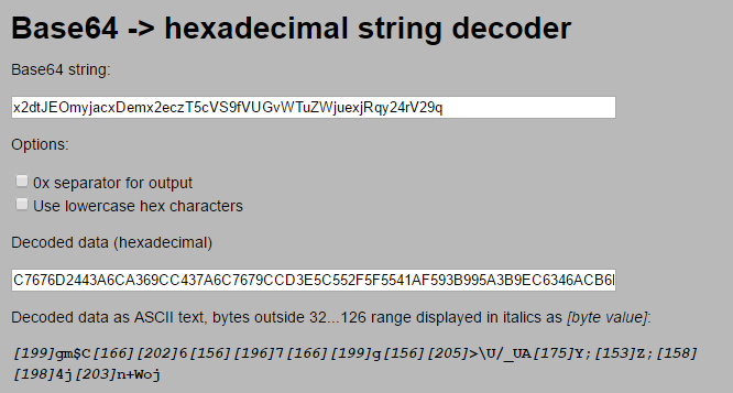 Decoded gobbledegook