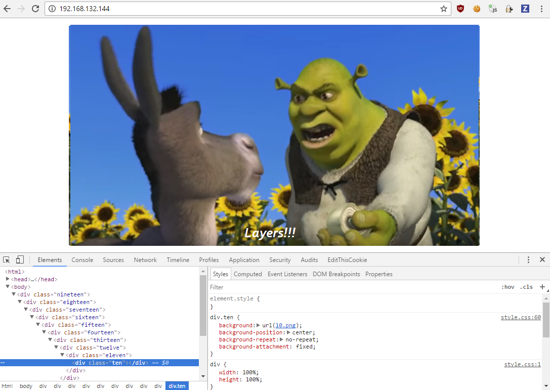 Removing layers of divs