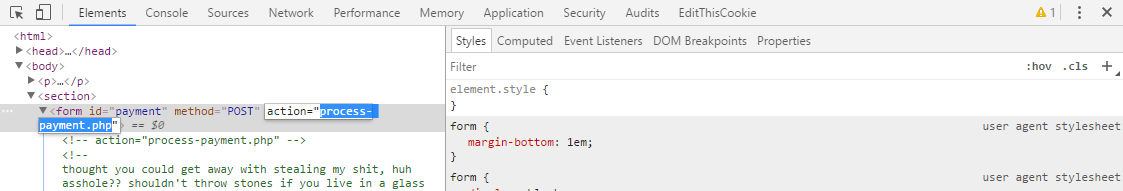 Replaced with original endpoint