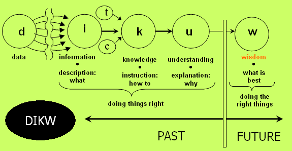 DIKW flowchart